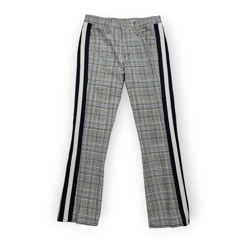MOTHER The Insider Ankle Read And Drink Coffee Plaid Pants Women's Size 26